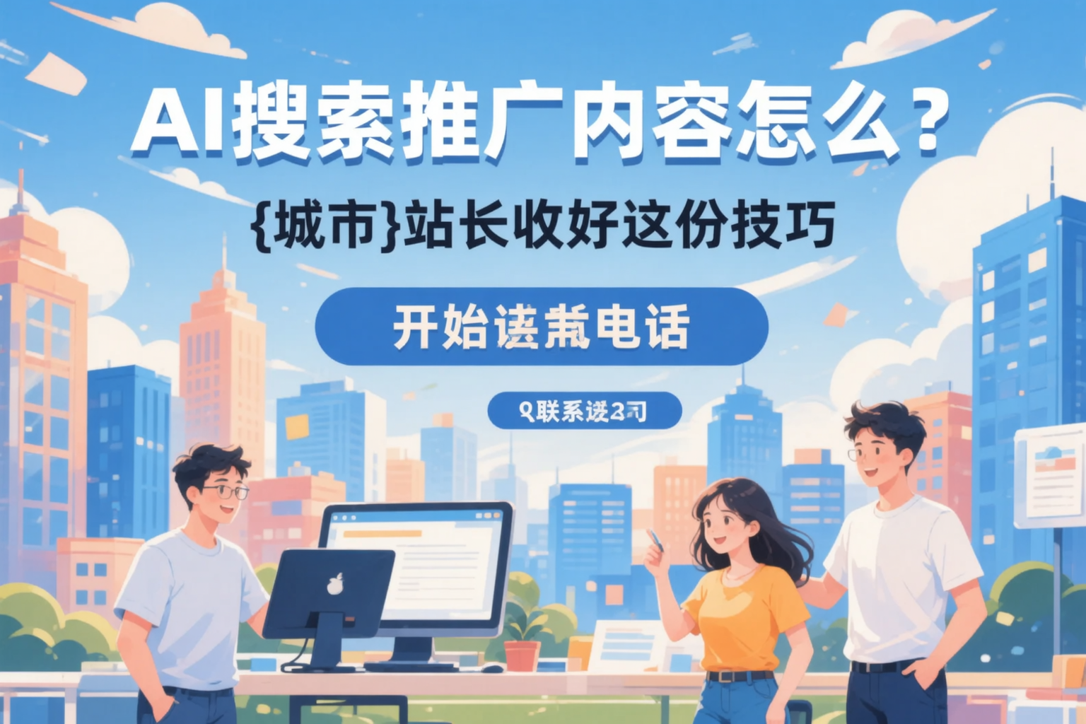 AI搜索推广内容怎么写？太原站长收好这份技巧