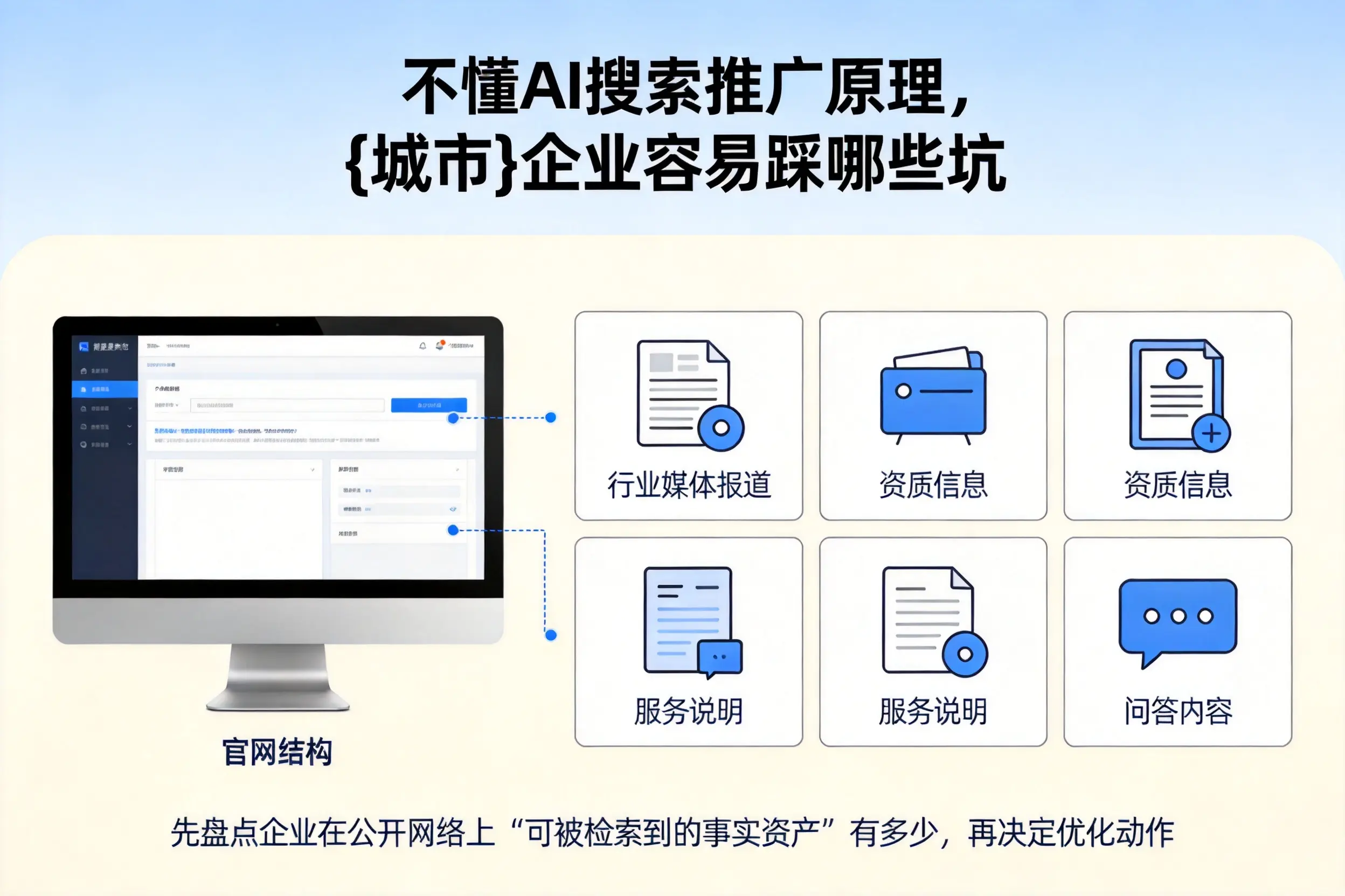不懂AI搜索推广原理,太原企业容易踩哪些坑