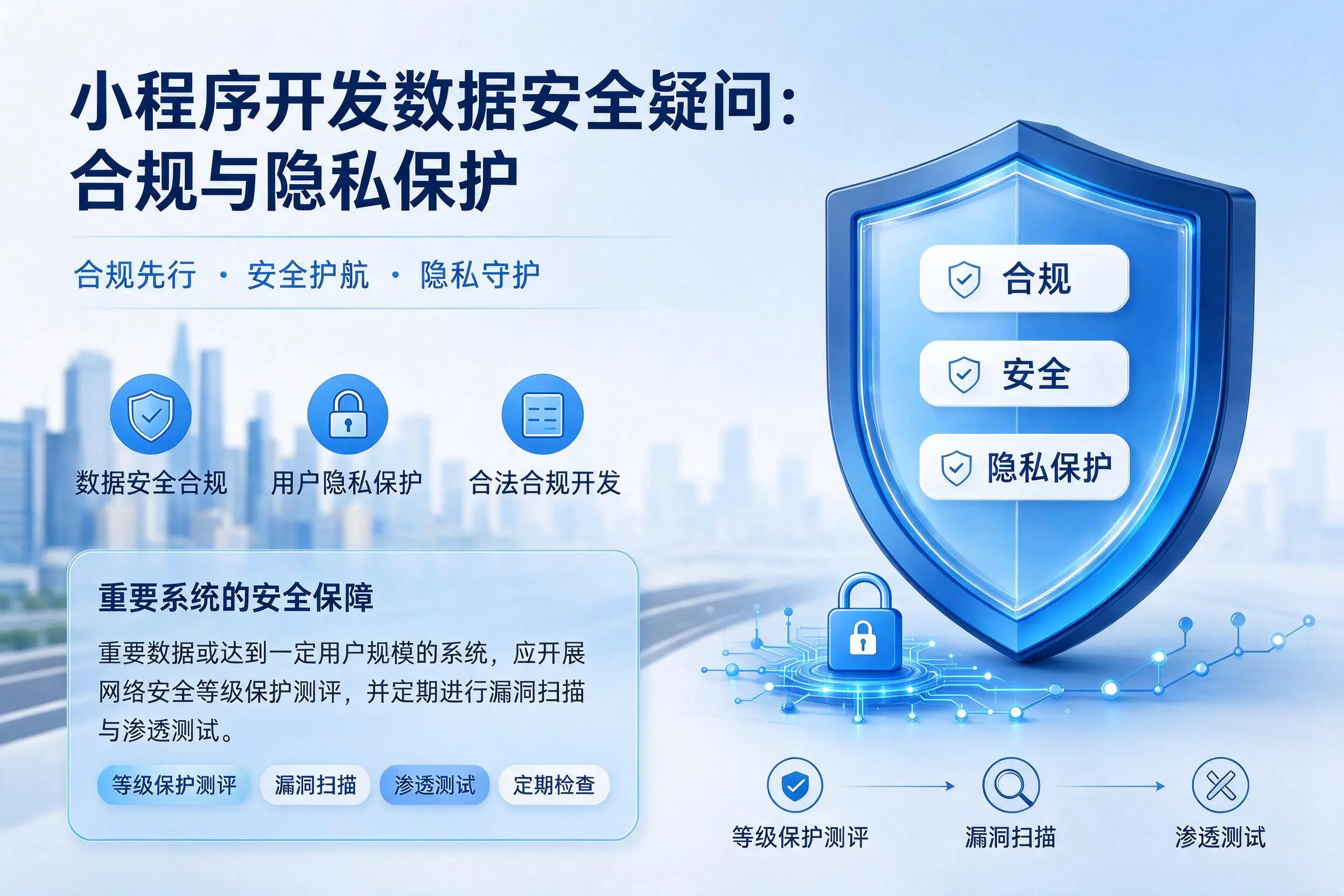 太原小程序开发数据安全疑问：合规与隐私保护