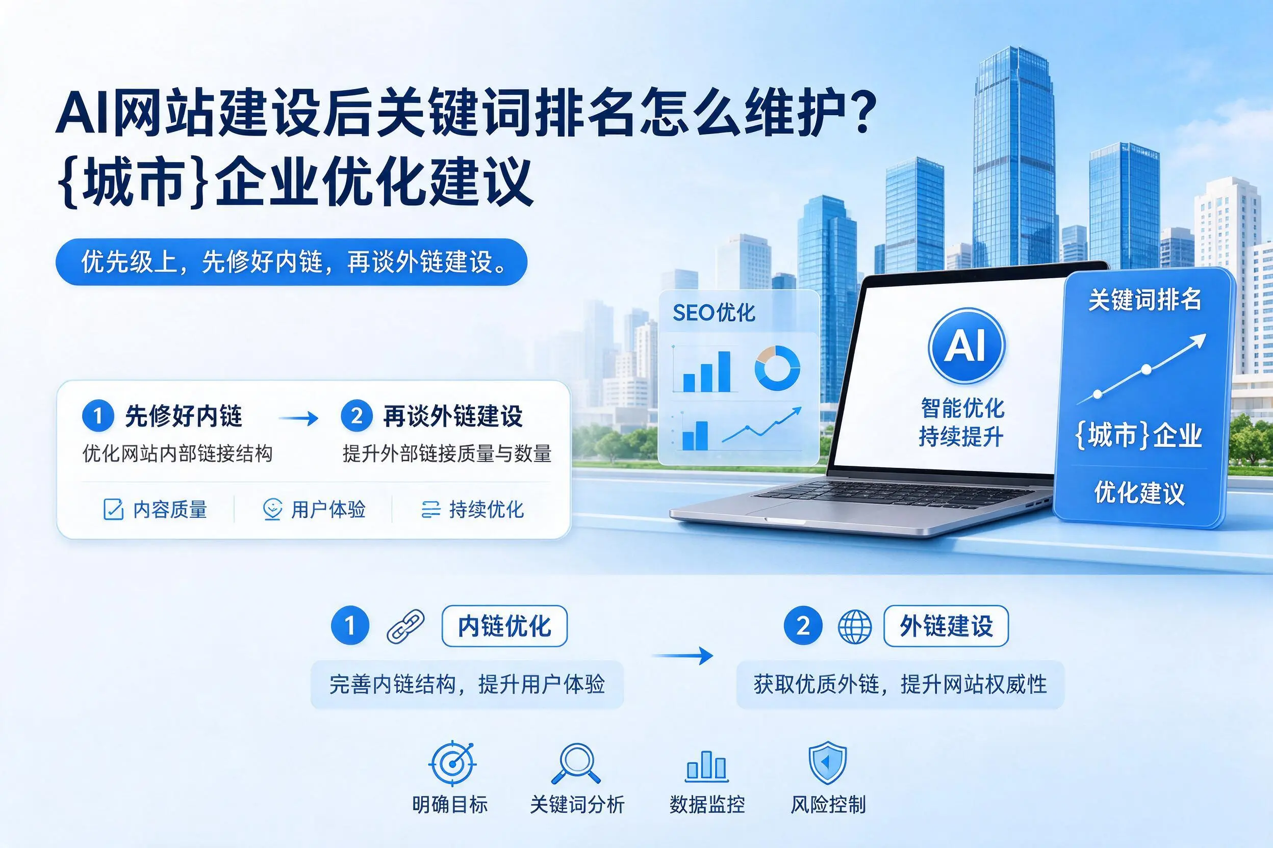 AI网站建设后关键词排名怎么维护?太原企业优化建议